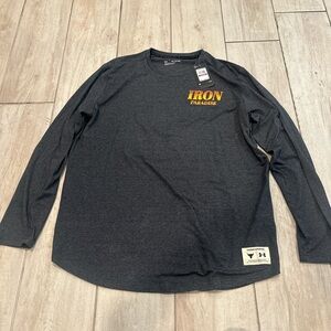 Under Armour Iron Paradise Charcoal Long Sleeve Tee